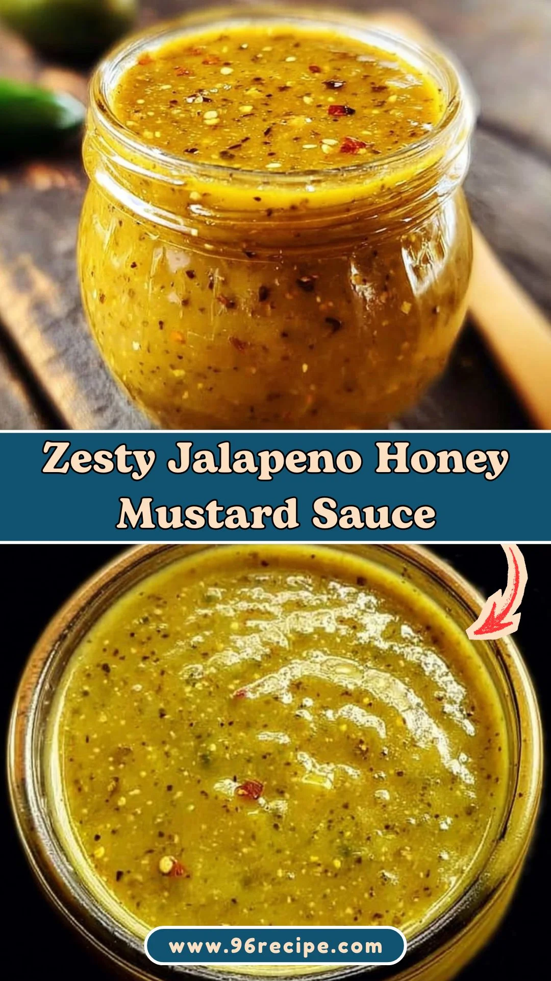 Zesty Jalapeno Honey Mustard Sauce